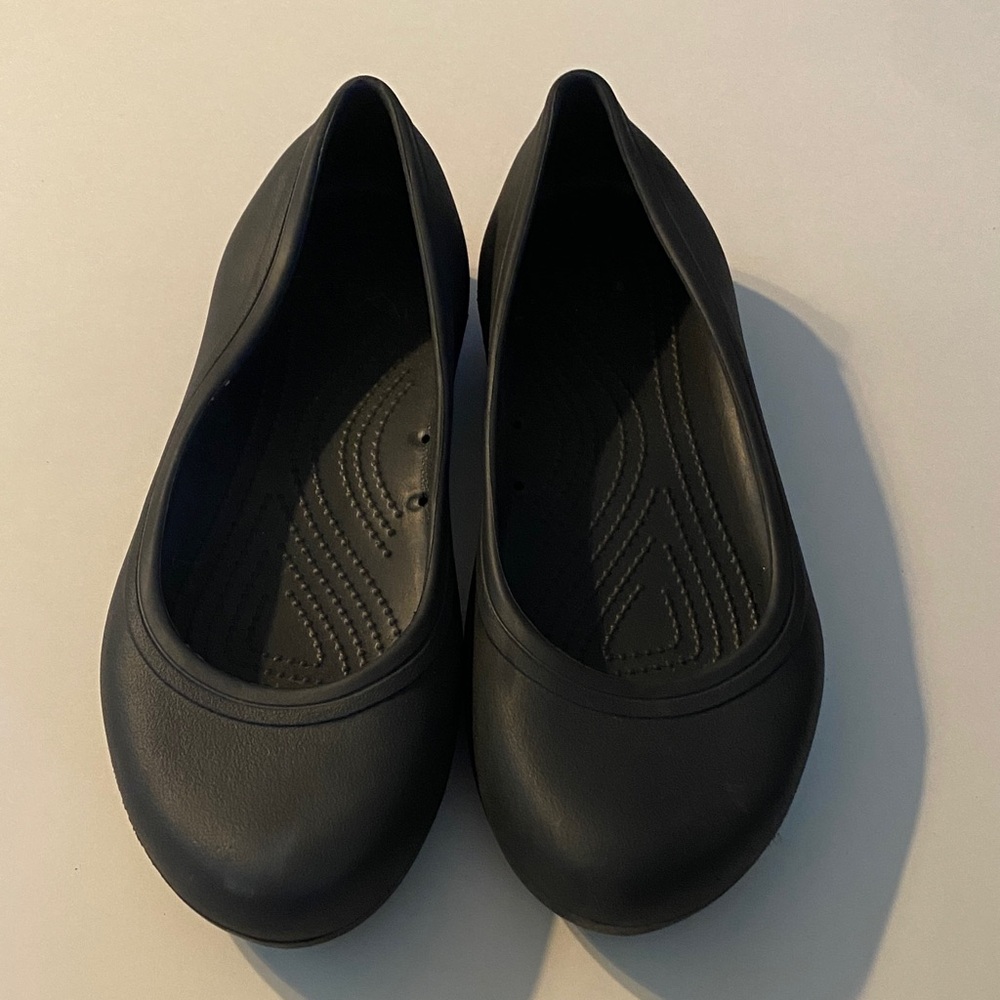 Crocs Classic Black Women's Flats